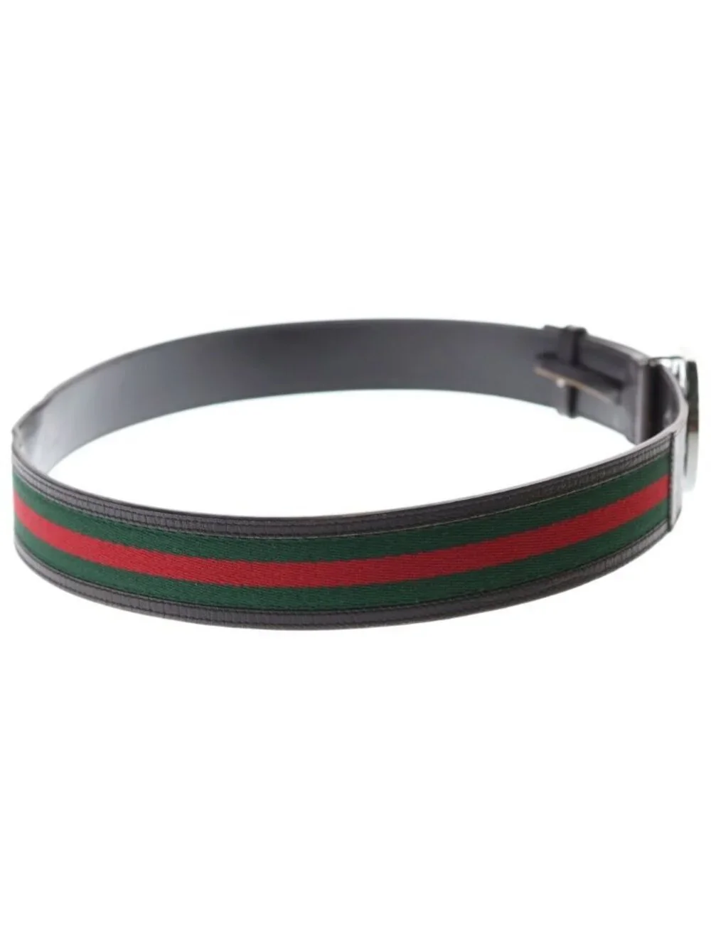 Gucci Interlocking Canvas Cut Replacement Belt